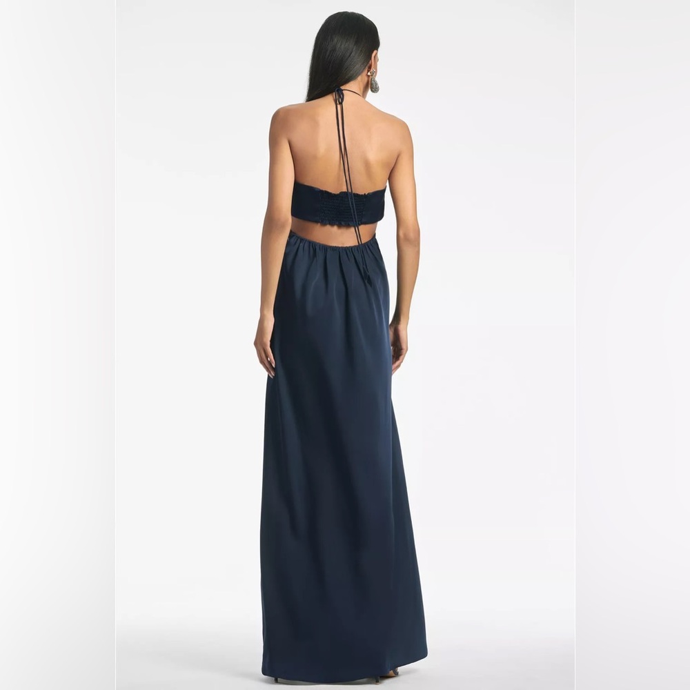 NWT Sachin & Babi navy Alexandra gown - Picture 3 of 6